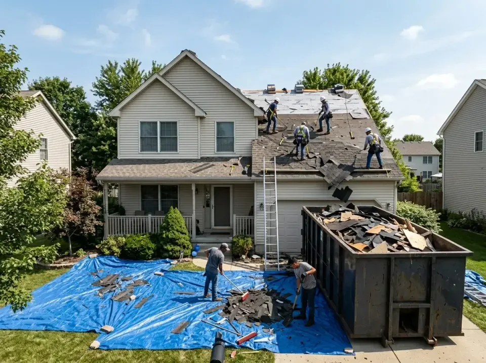 roof-replacement-debris-remova-004 — frequently asked questions, Cheapest Dumpster Rentals in Hinesville, GA